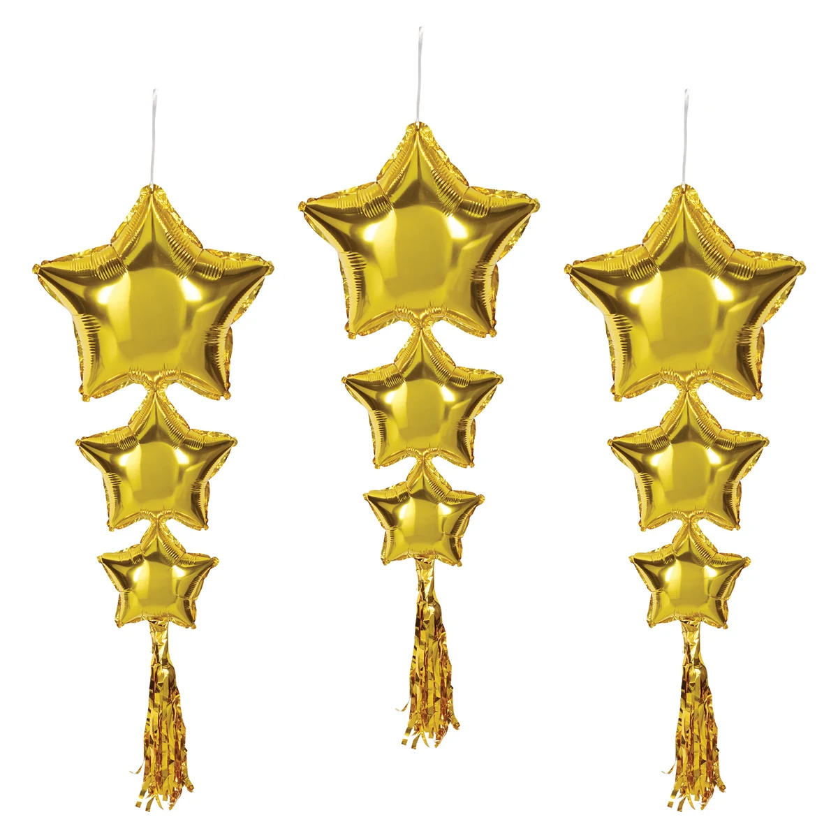 Star Balloons w/Tassels 1