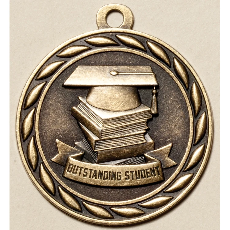 Outstanding Student Medal, 2" 1