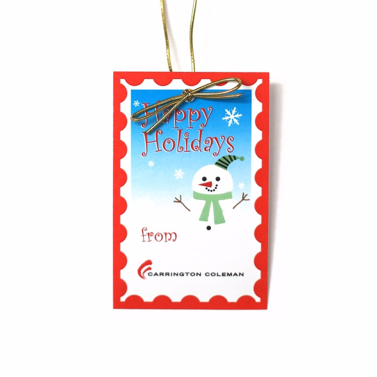 Full-Color Single-Sided Hang Tag