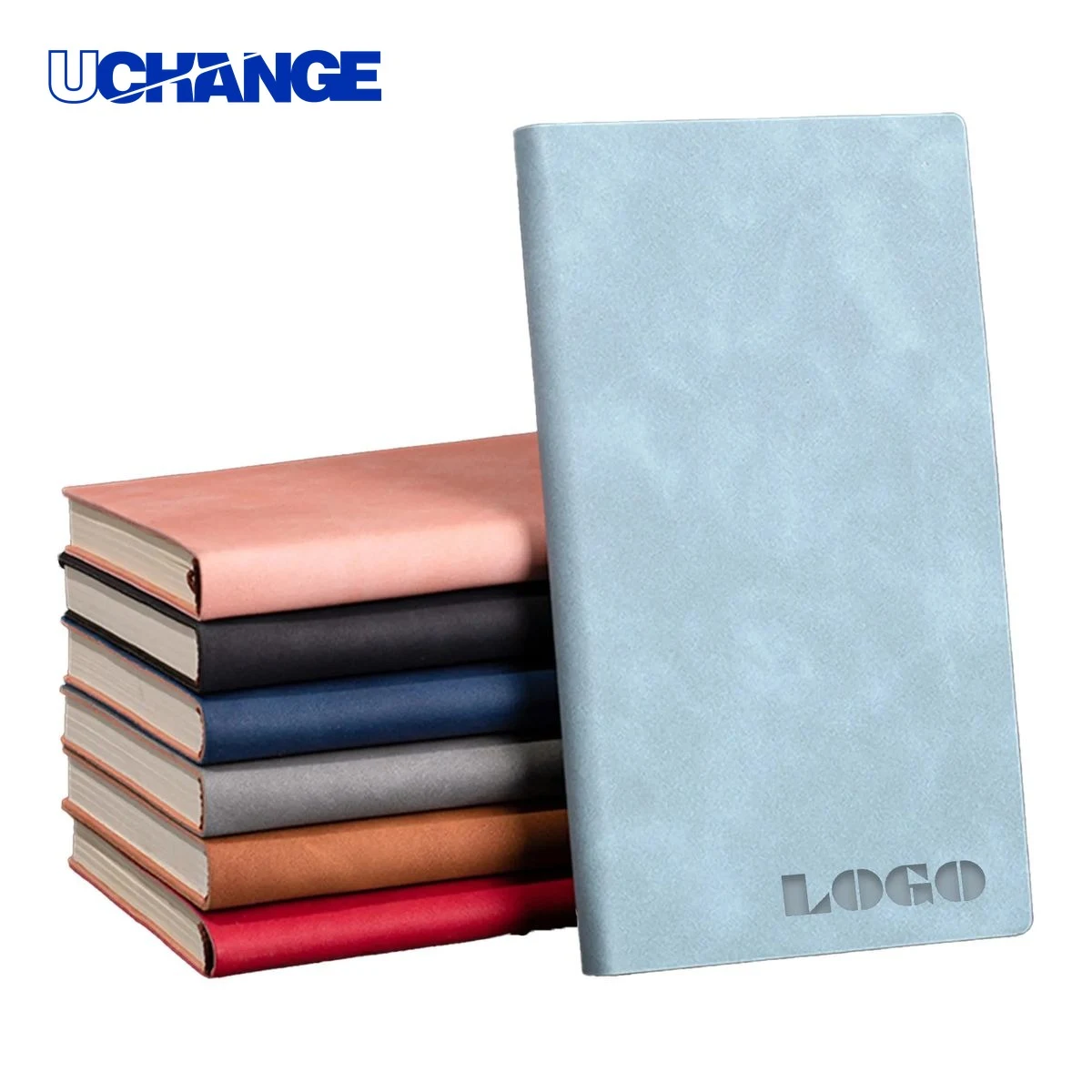 A6 Ruled Notebook Journal with Faux Leather Cover 1