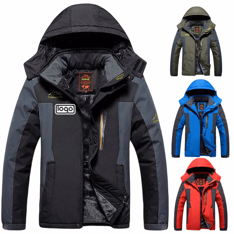 Men's Waterproof Ski Jacket Warm Winter Snow Coat