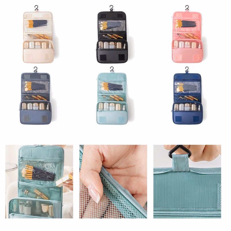 Oxford Toiletry Organizer with Zipper Closure