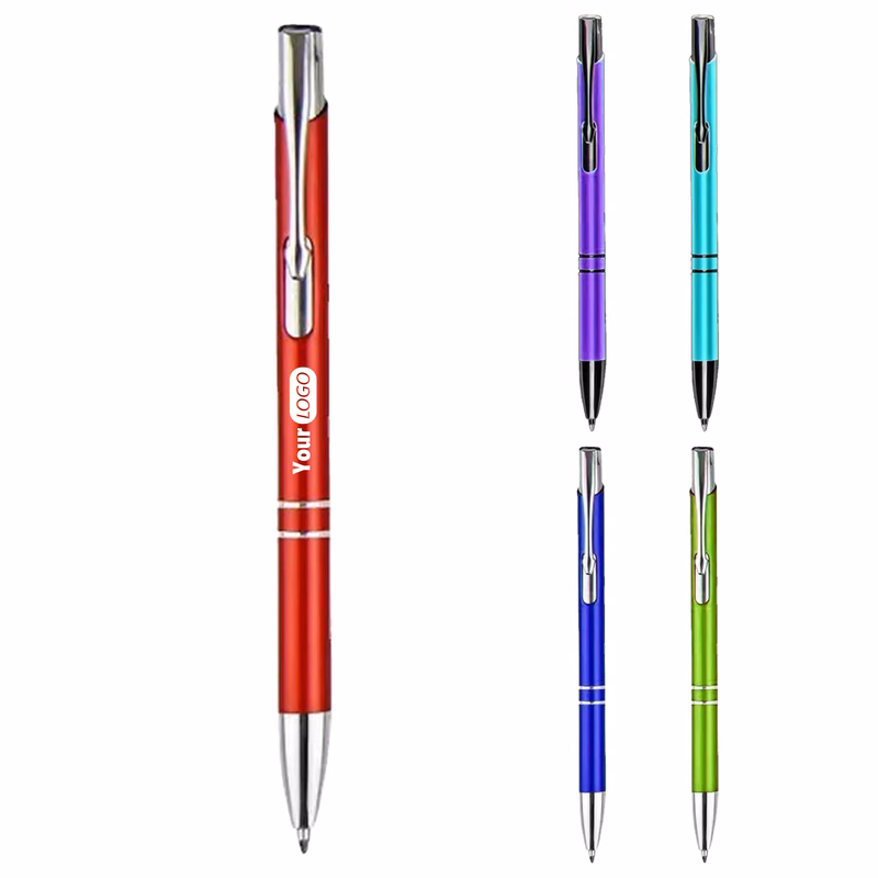 Steel Press The Slanted Advertising Ballpoint Pen