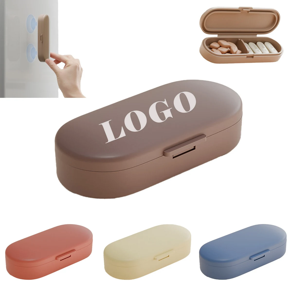 Light Shielding Pill Box With Magnetic 1