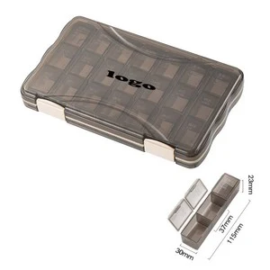 7 Day Weekly Pill Organizer With 21 Compartments 1