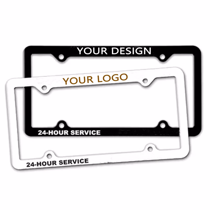 ABS License Plate Frame MOQ 50PCS