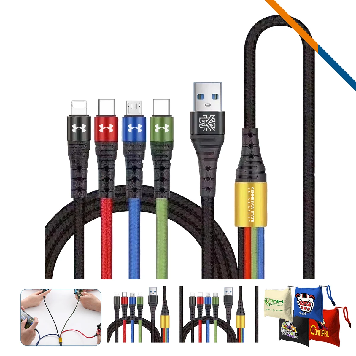 Kacto 4in1 Charging Cable 1