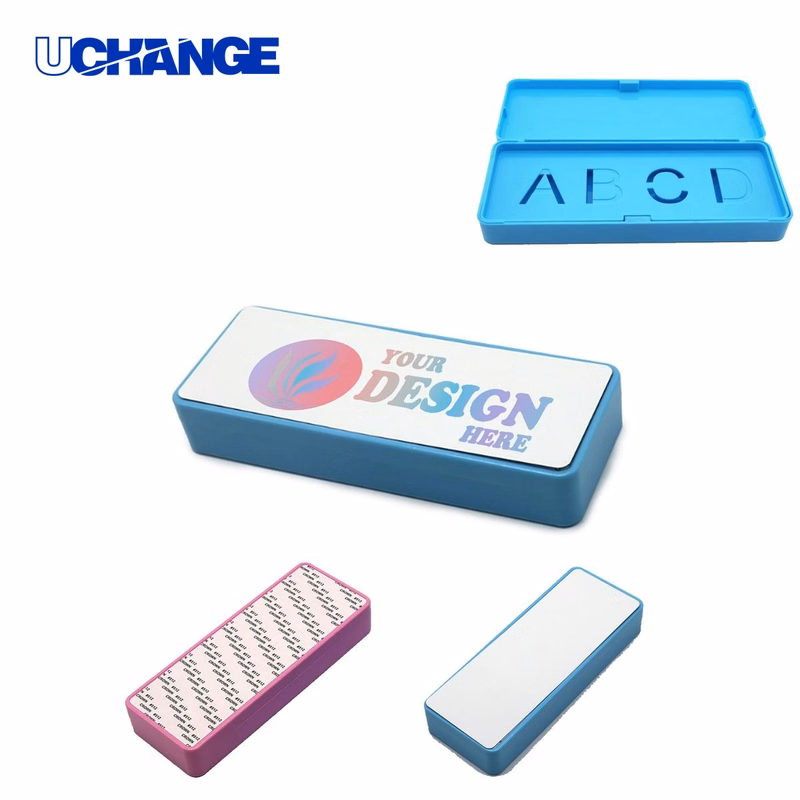Double-Layer Plastic Pencil Case