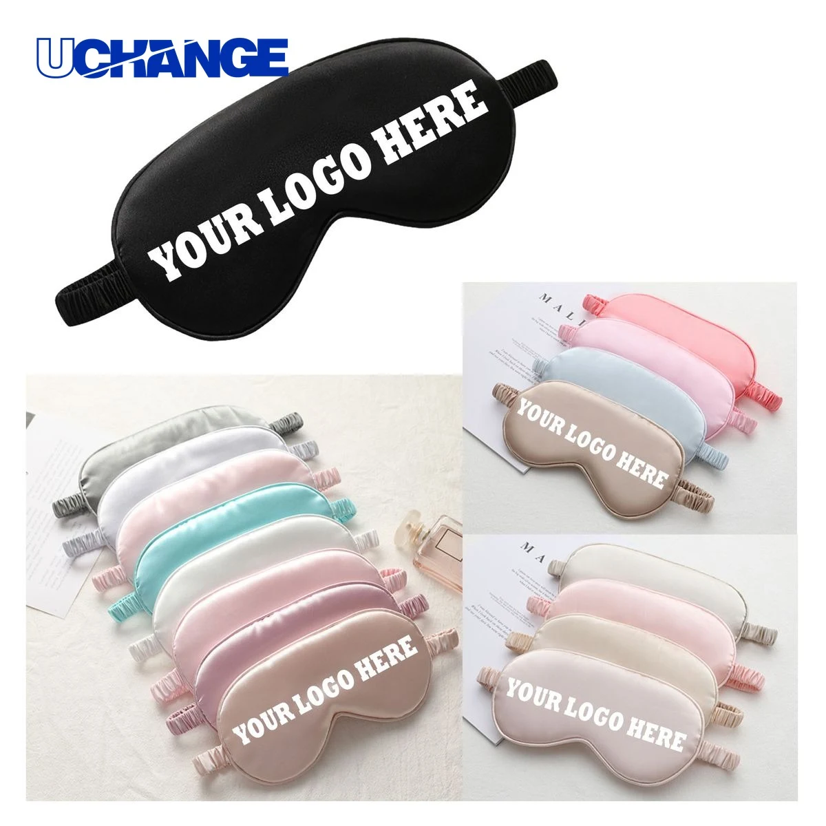 Customizable Silk Sleep Eye Mask 1