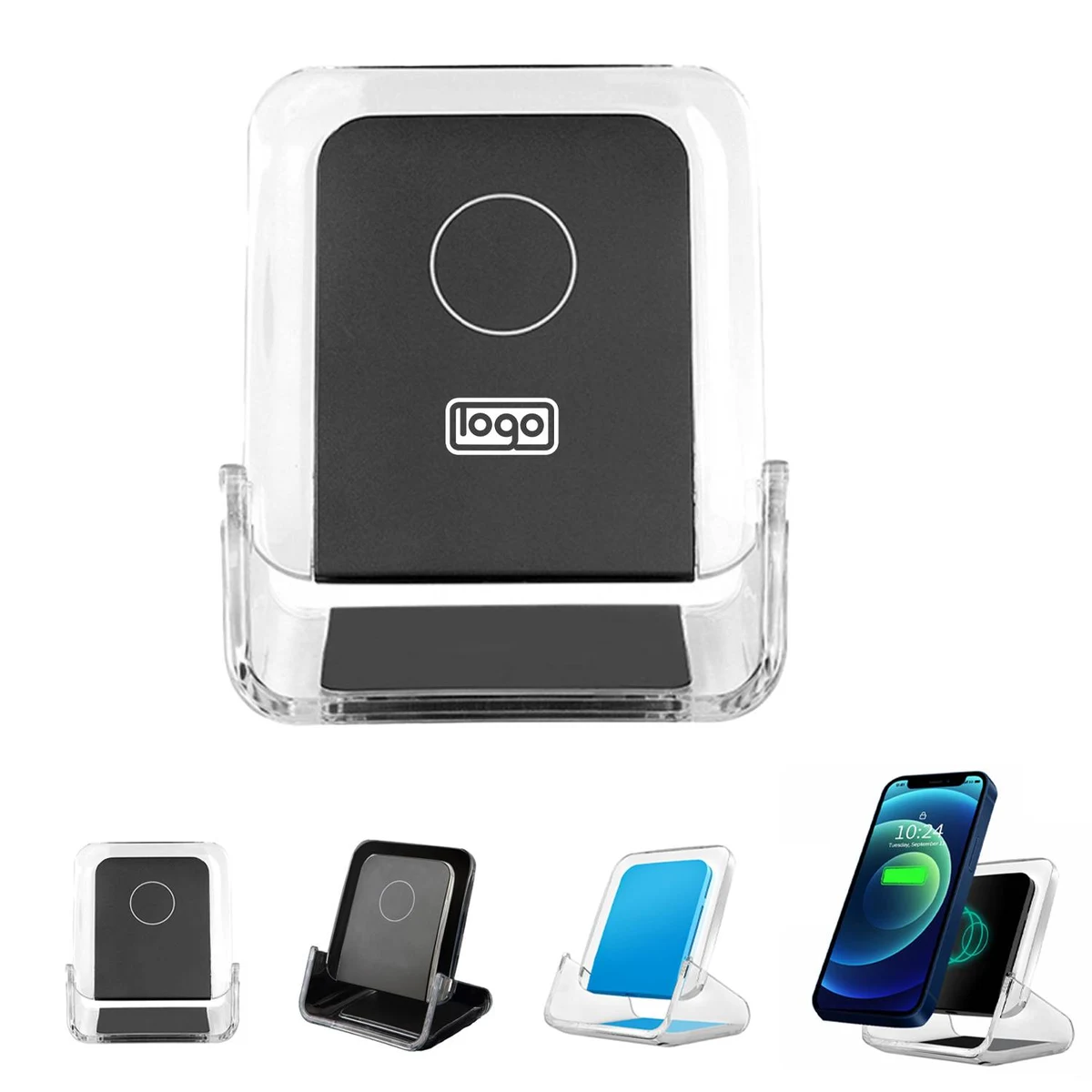 2 In 1 Wireless Charging w/ Phone Holder 1