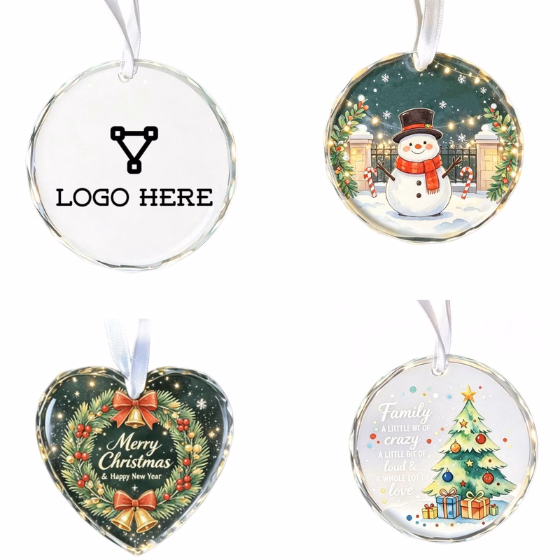 Christmas Crystal Hanging Ornament