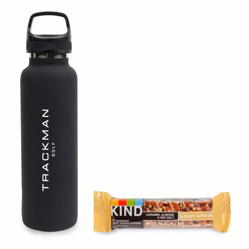 On the Go Sip n' Snack with 20 oz. Satin Bottle