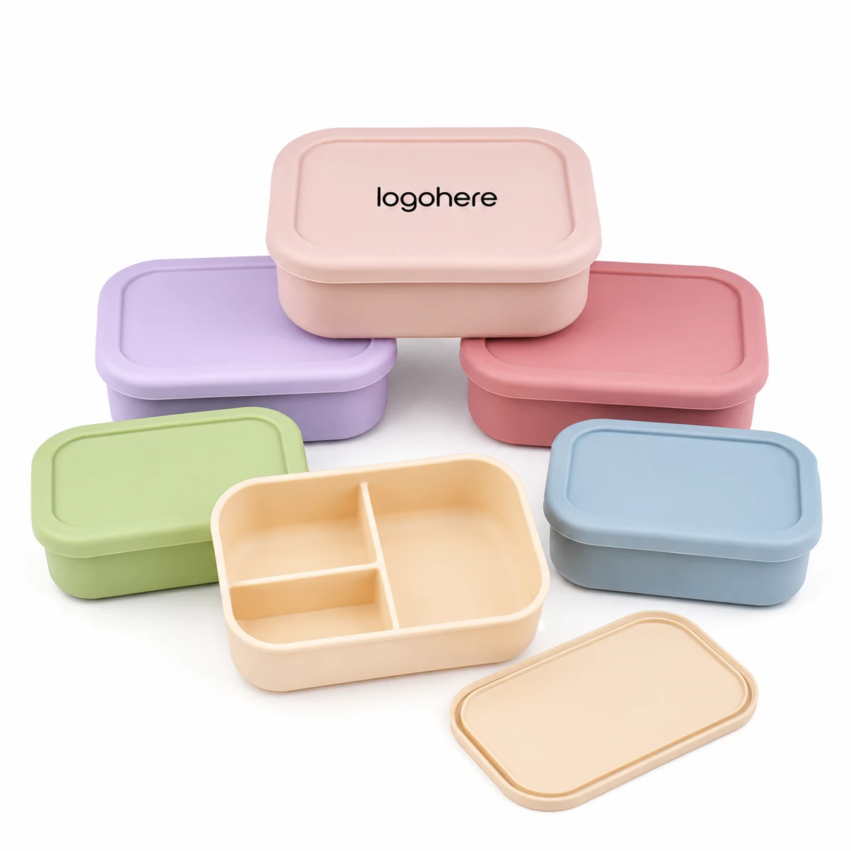 Food-Grade Silicone Meal Box 1