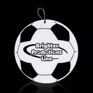 Soccer 2 1/2" Plastic badge Medallion