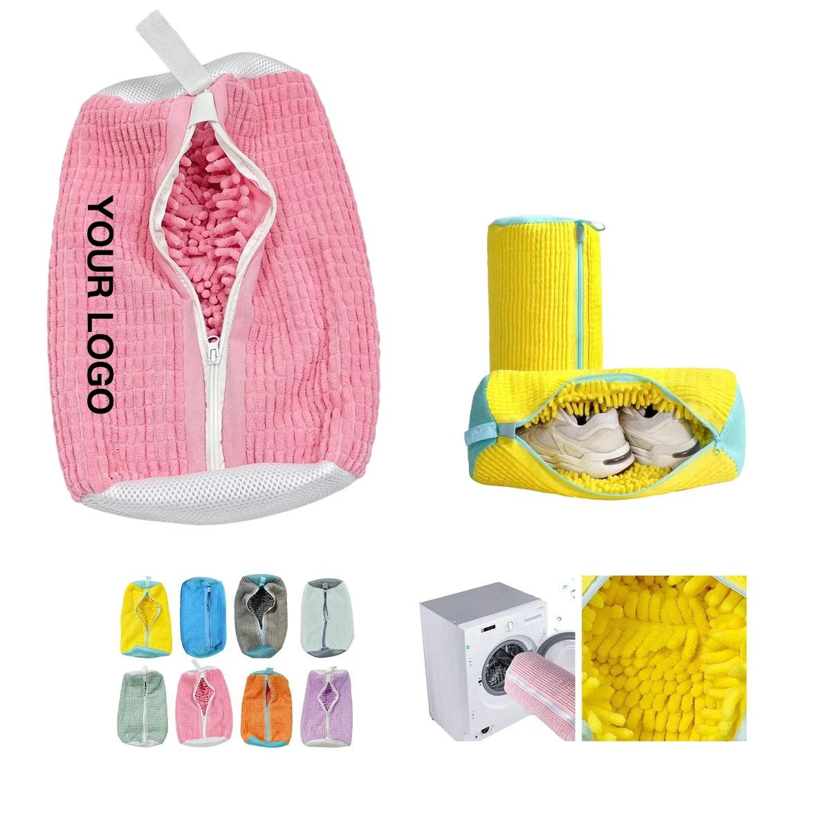 Protective Shoe Wash Bag for Laundry Cycles 1