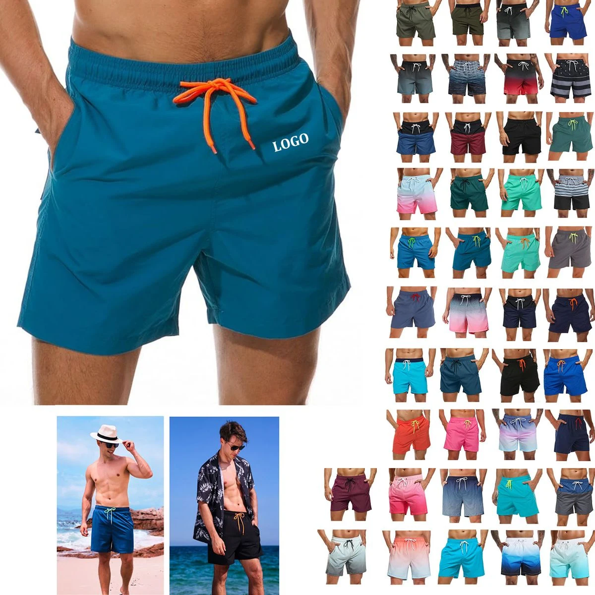 Men's Quick Dry Beach Shorts 1