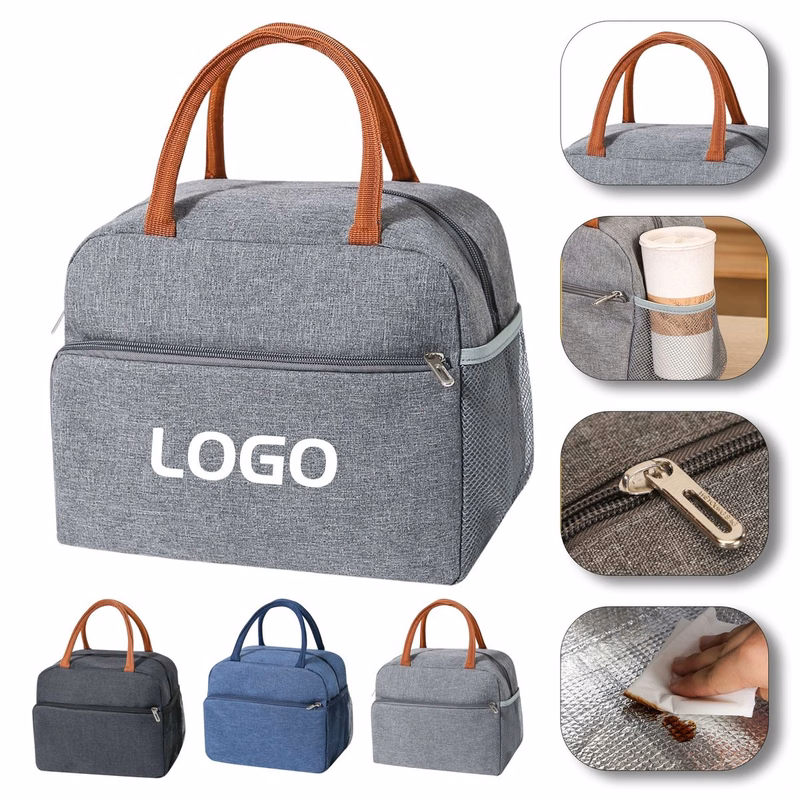 Durable Leakproof Lunch Cooler Bag with Reinforced Handles