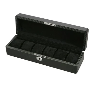 Carbon Fiber 4 Watch Case - Solid Top 1