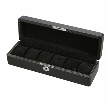 Carbon Fiber 4 Watch Case - Solid Top