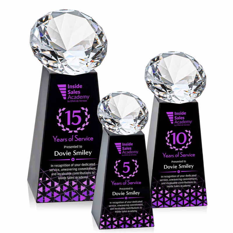 Novita VividPrint™ Award - Black/Diamond