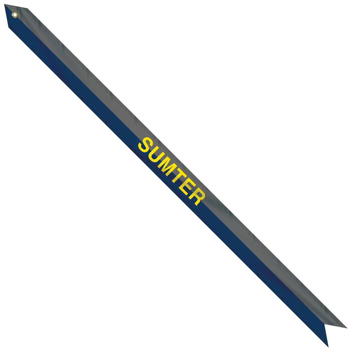 2 3/4" x 48" Custom Printed Knit Polyester Streamer 1