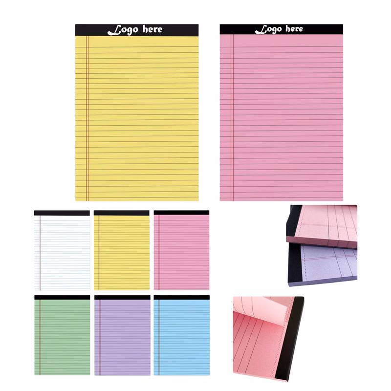 A4 Lined Tear-Off Notepad