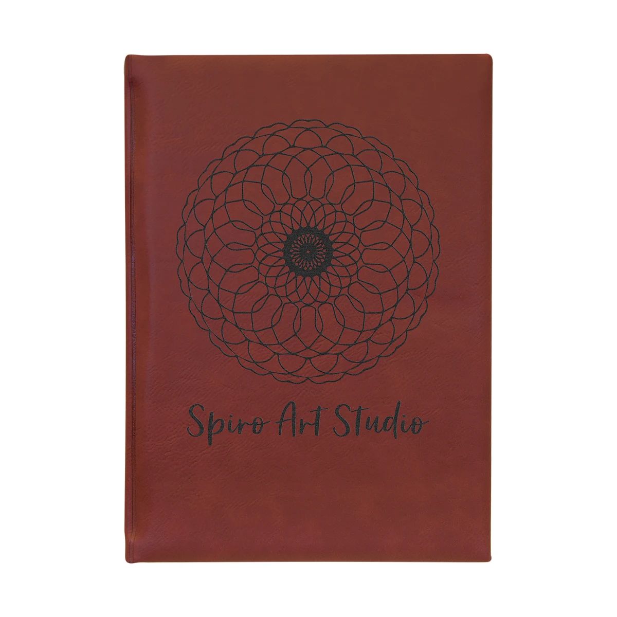 7" x 9" Rose Leatherette Sketch Book 1