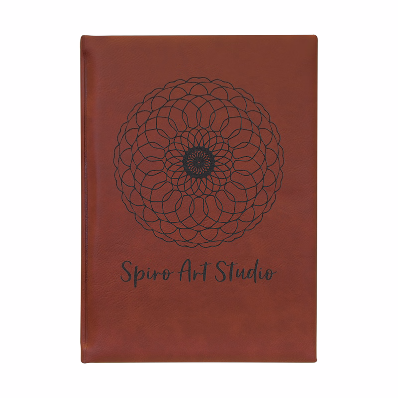 7" x 9" Rose Leatherette Sketch Book