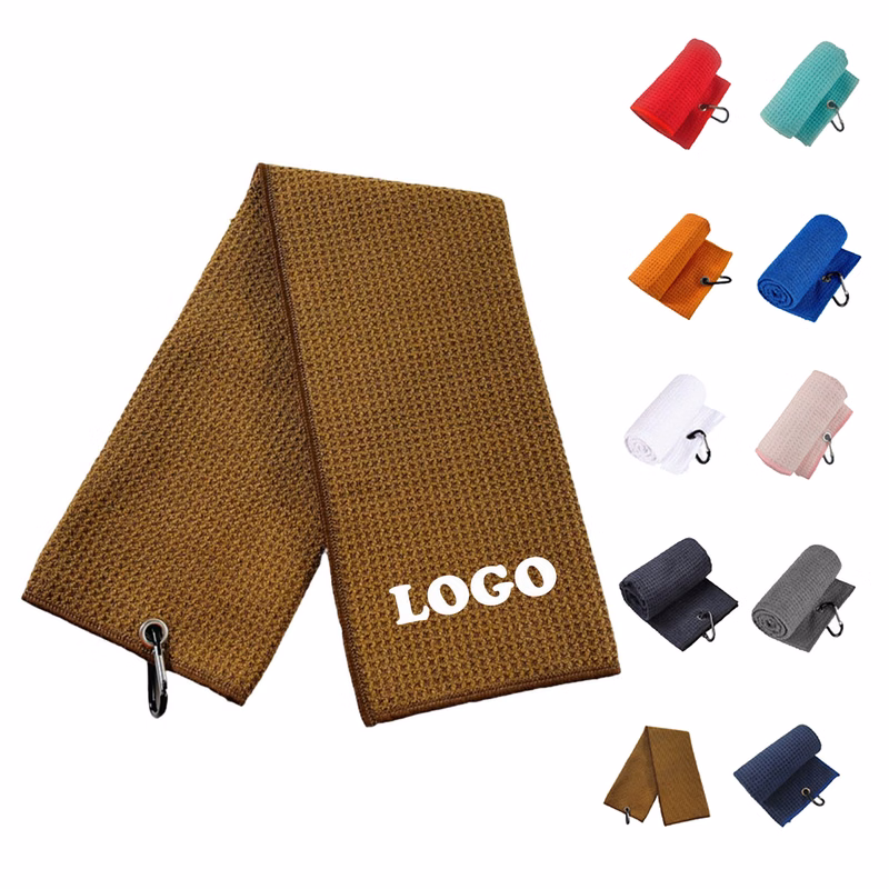 MOQ 20 Microfiber Waffle Weave Towel