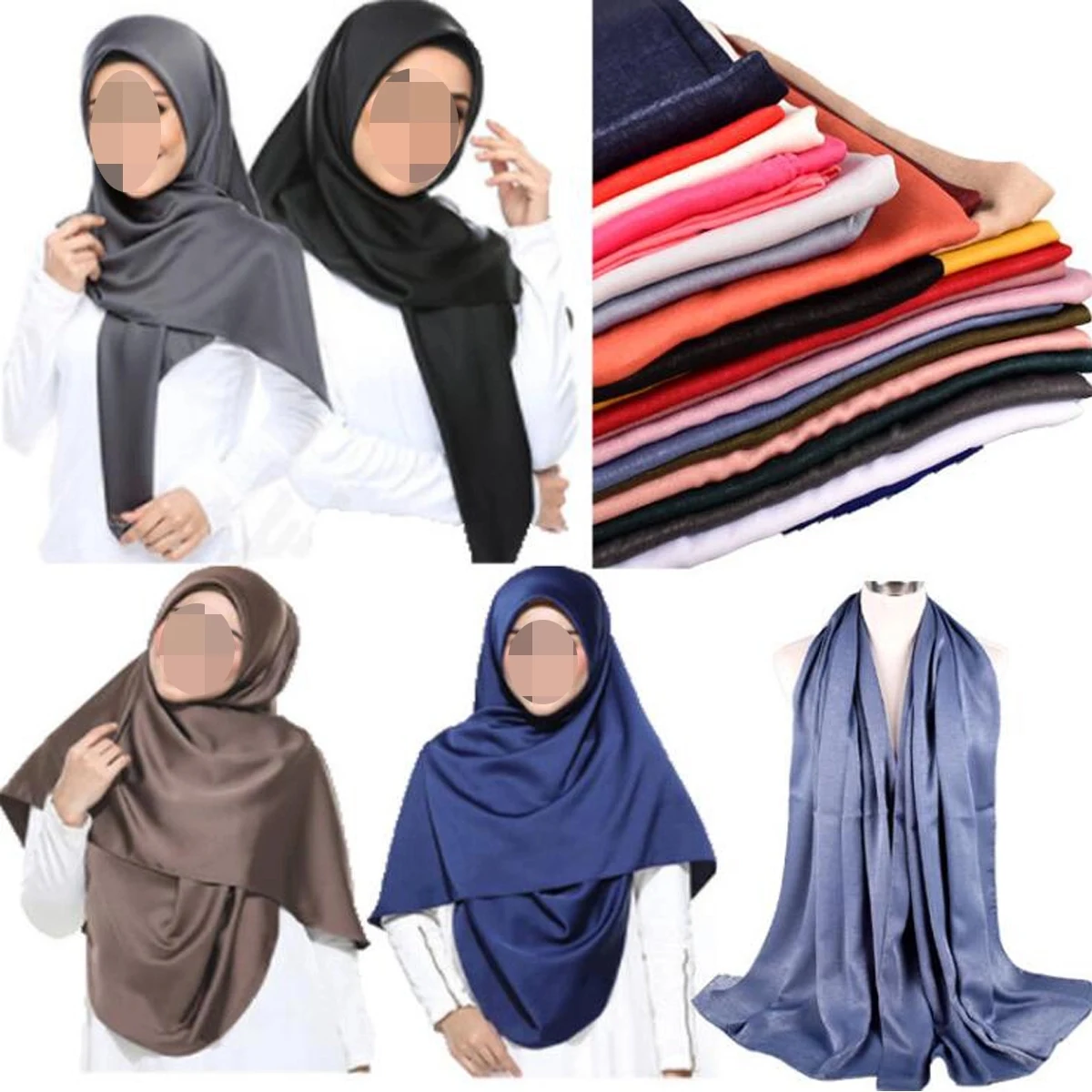 Large Head Scarf 1