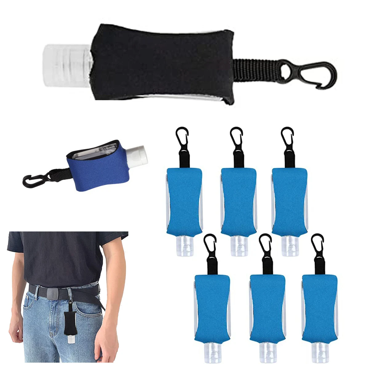 Diving Cloth Cover Portable Disposable Hand Sanitizer 1