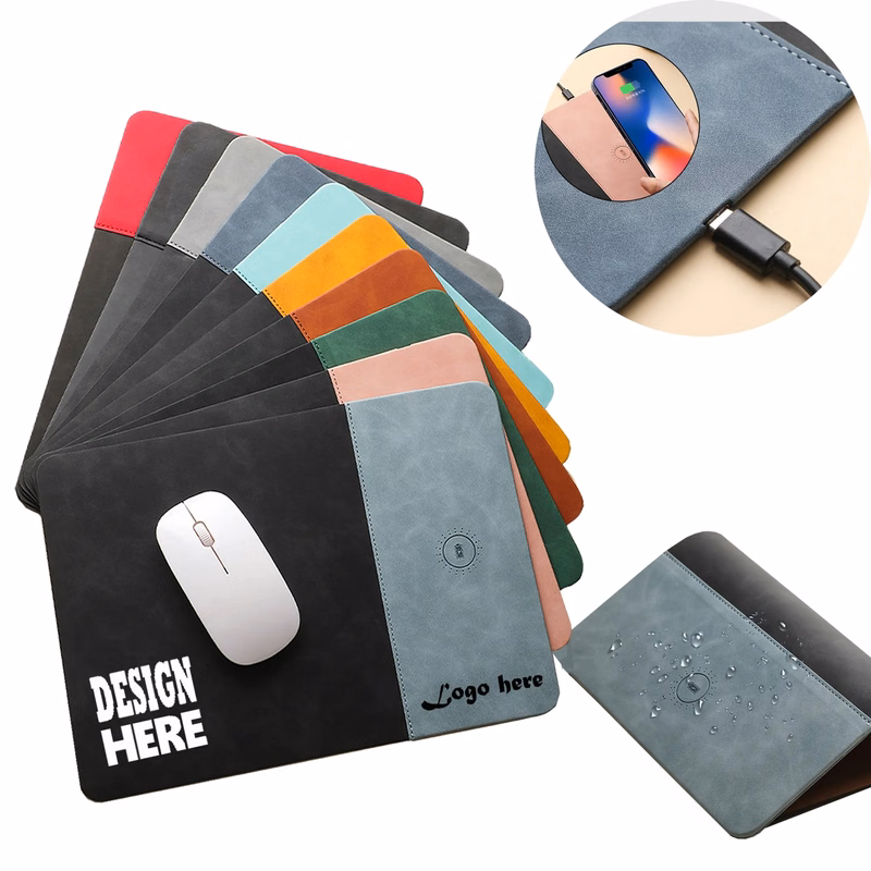 Wireless Charging Mouse Pad 15W For As Business Gifts