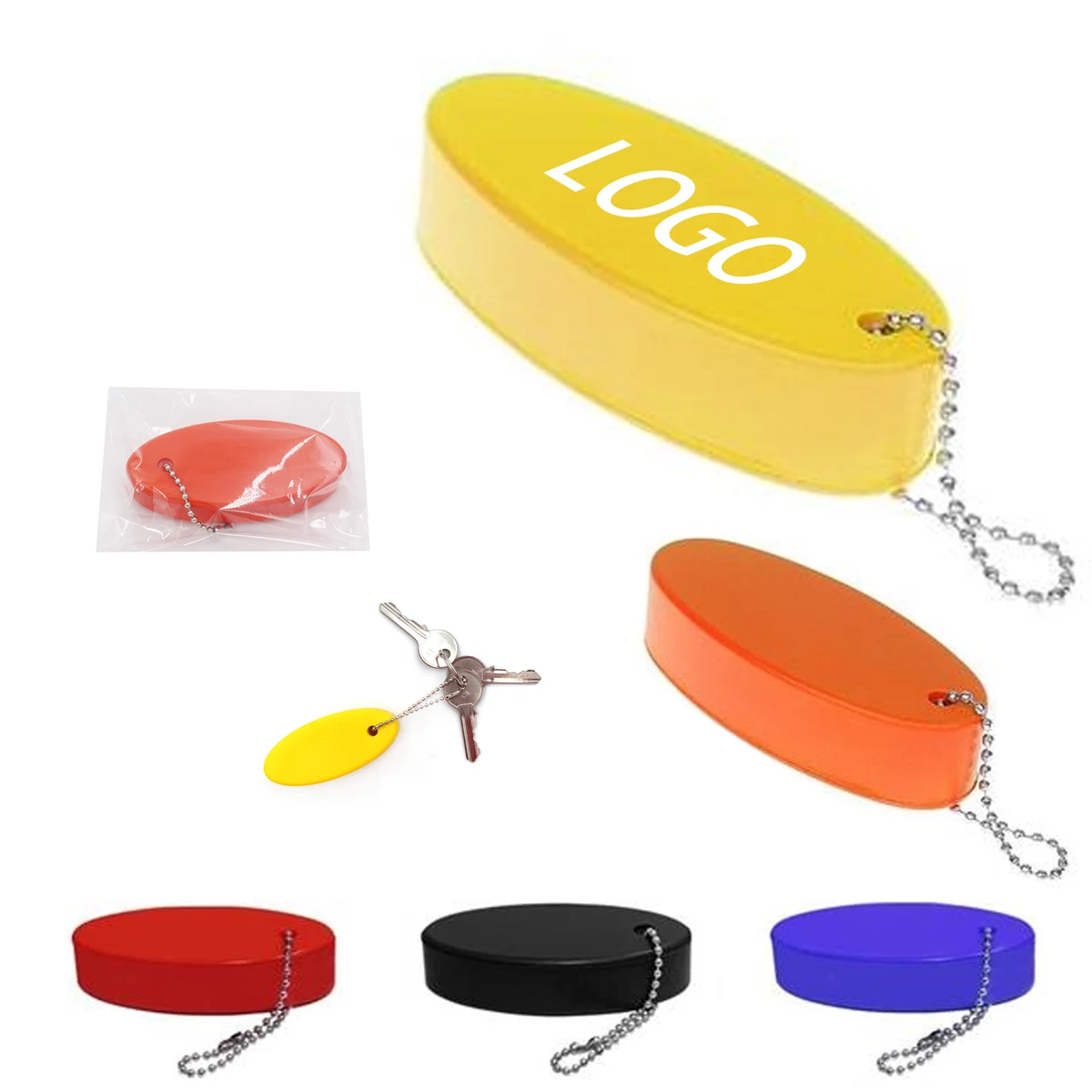 Floating Foam Keychain MOQ 100pcs 1
