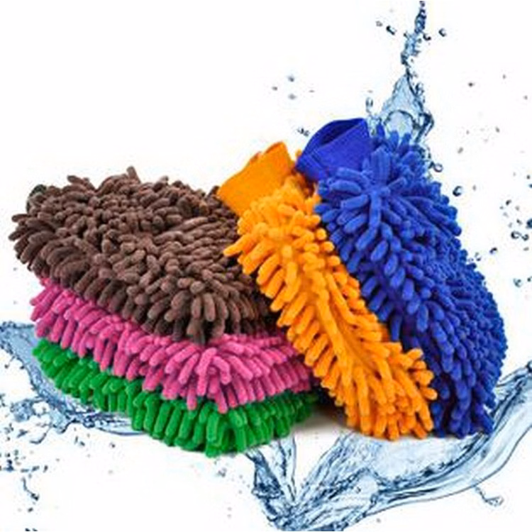 Chenille Car Cleaning Glove