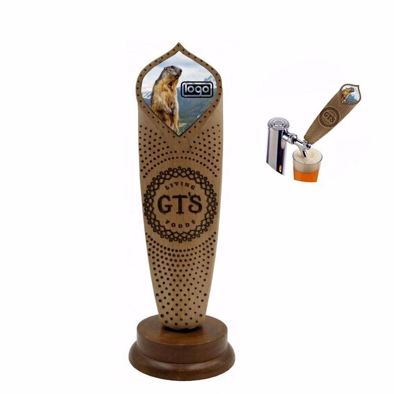 Custom Engraved Wood Beer Tap Handle