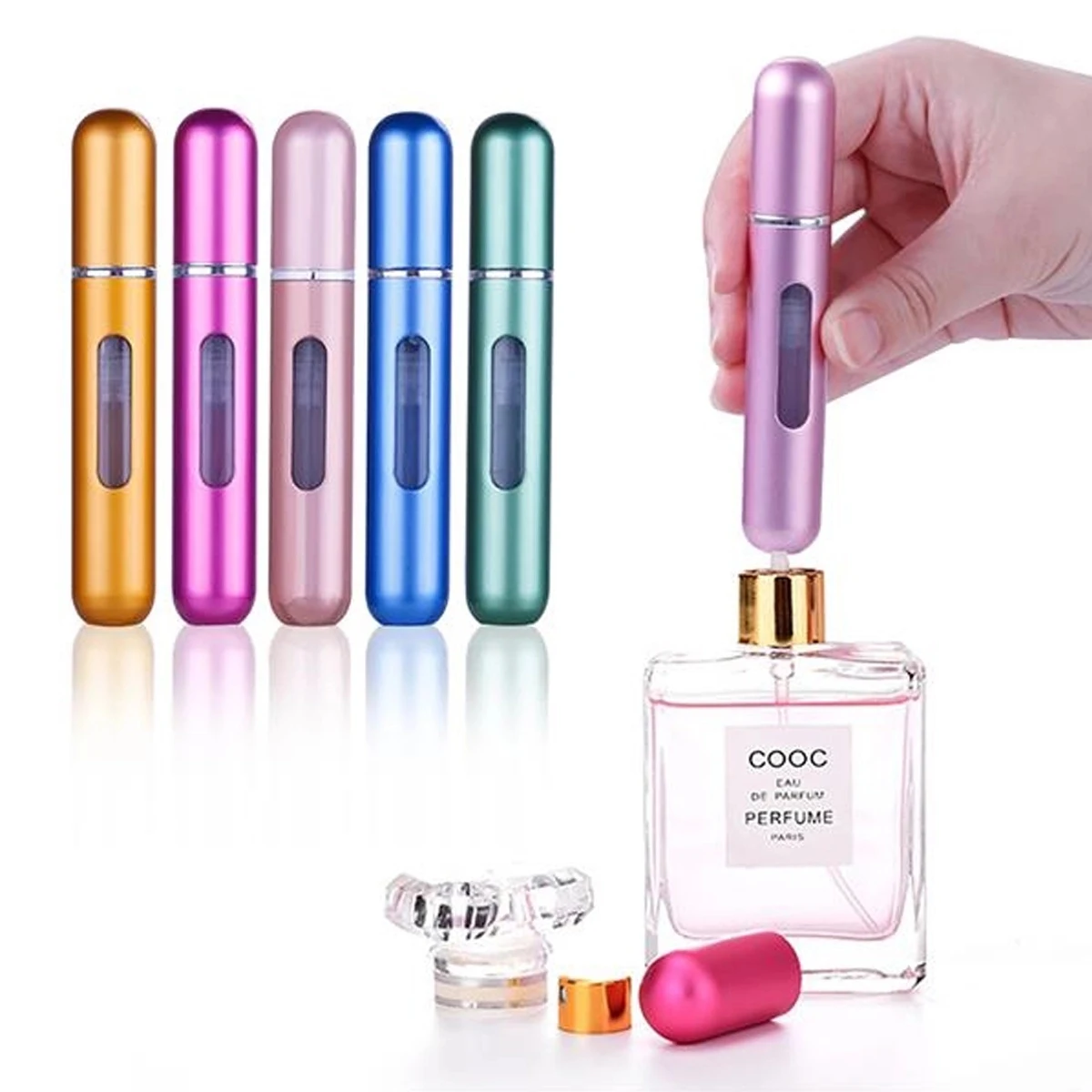 5ml Portable Mini Refillable Perfume Atomizer Bottle 1