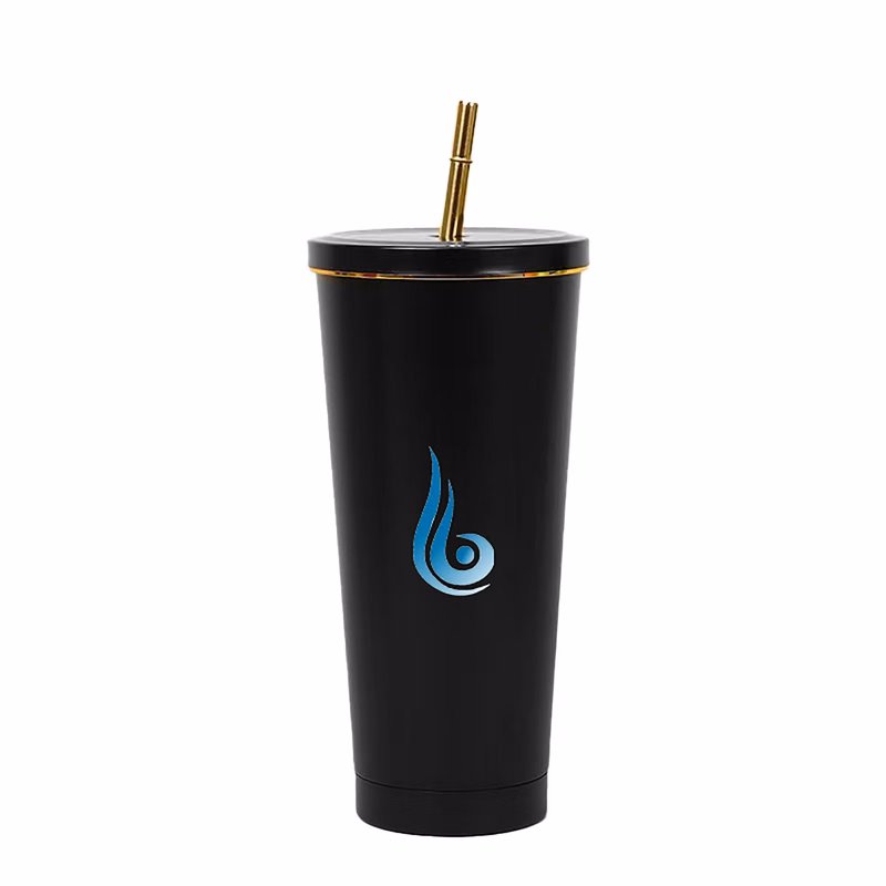 25 Oz Stainless Steel Insulated Straw Cup