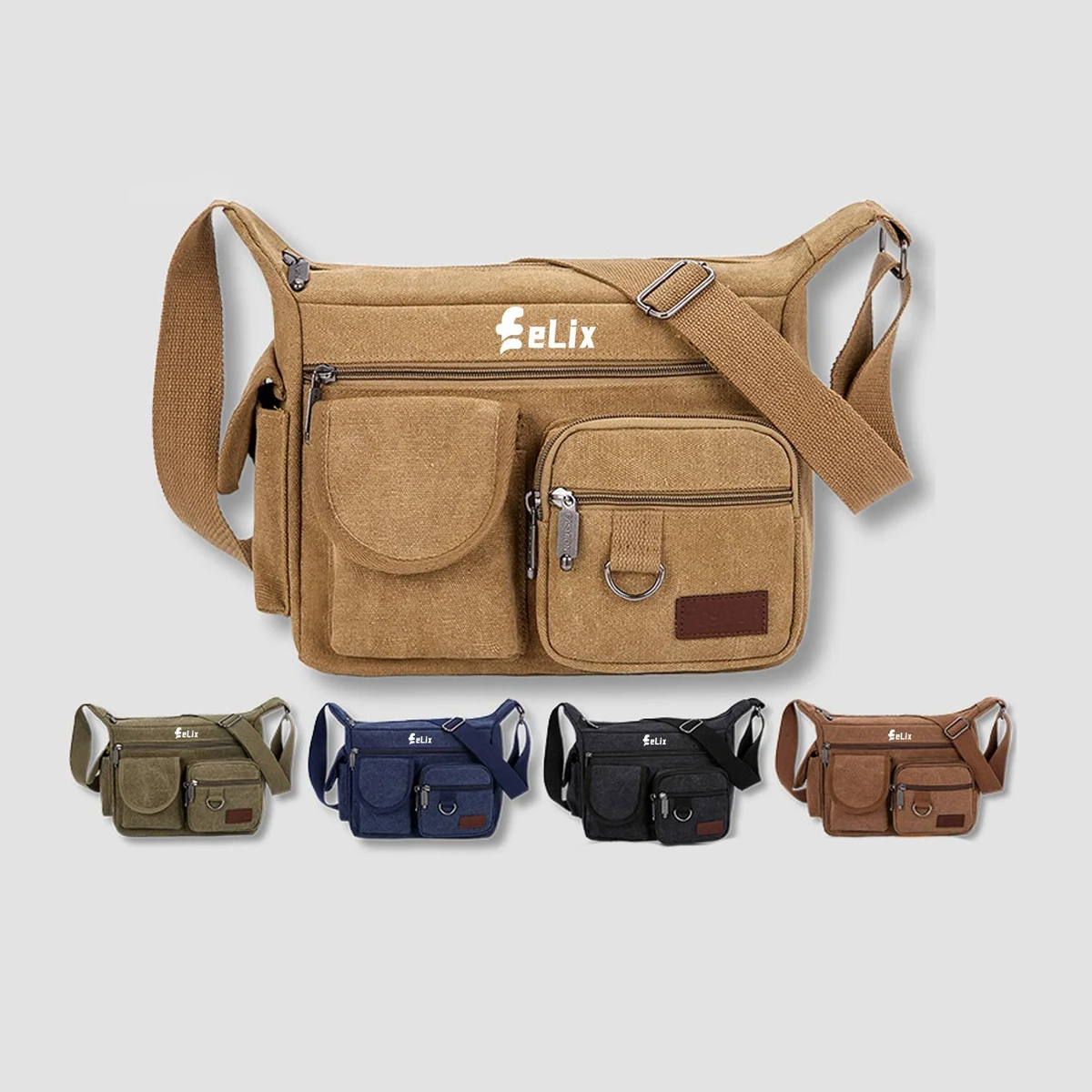 Canvas Shoulder Bag 1