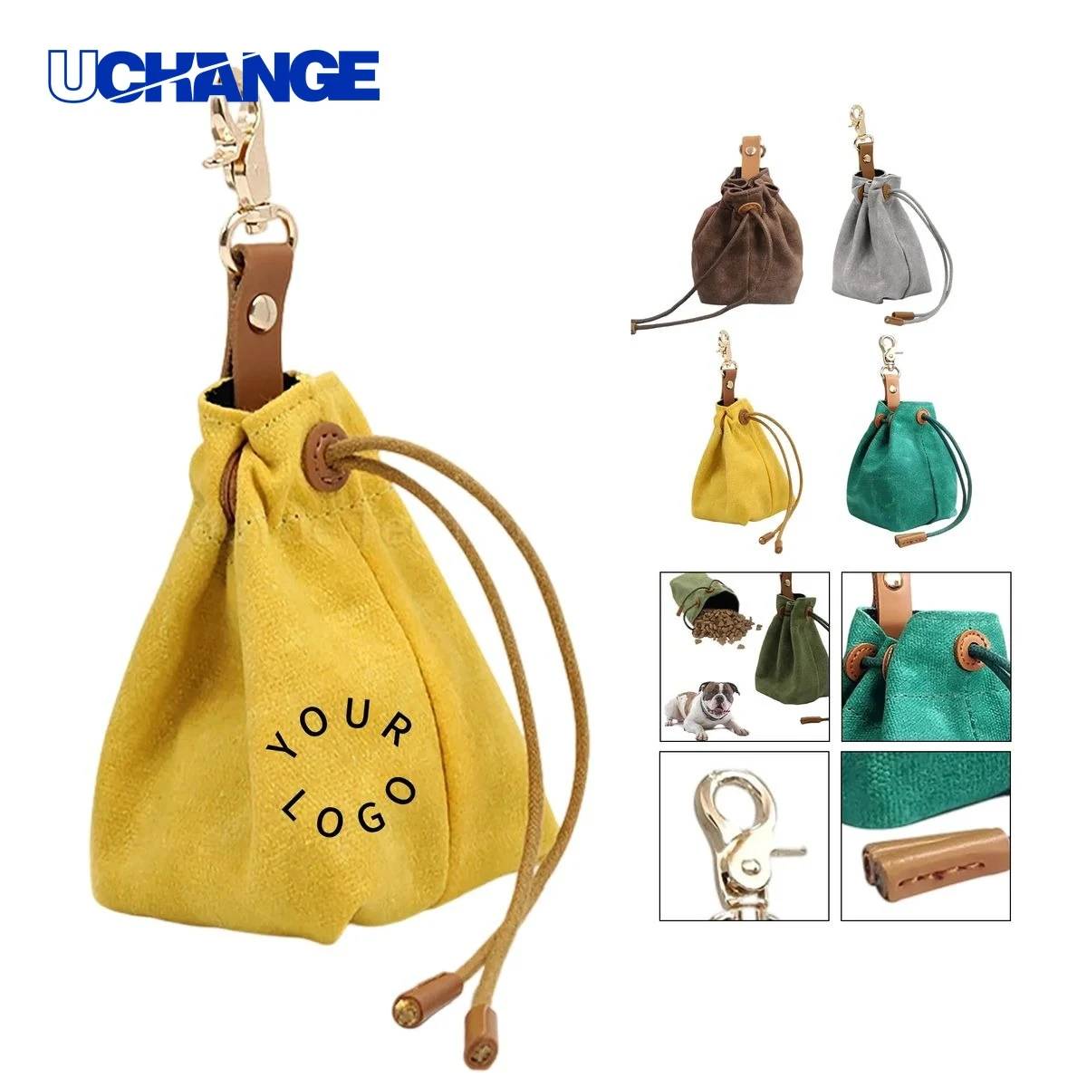 Dog Food Bag Storage with Waterproof Lining 1