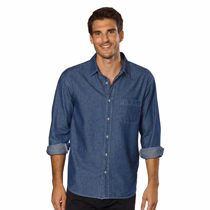Men's L/S Untucked Denim