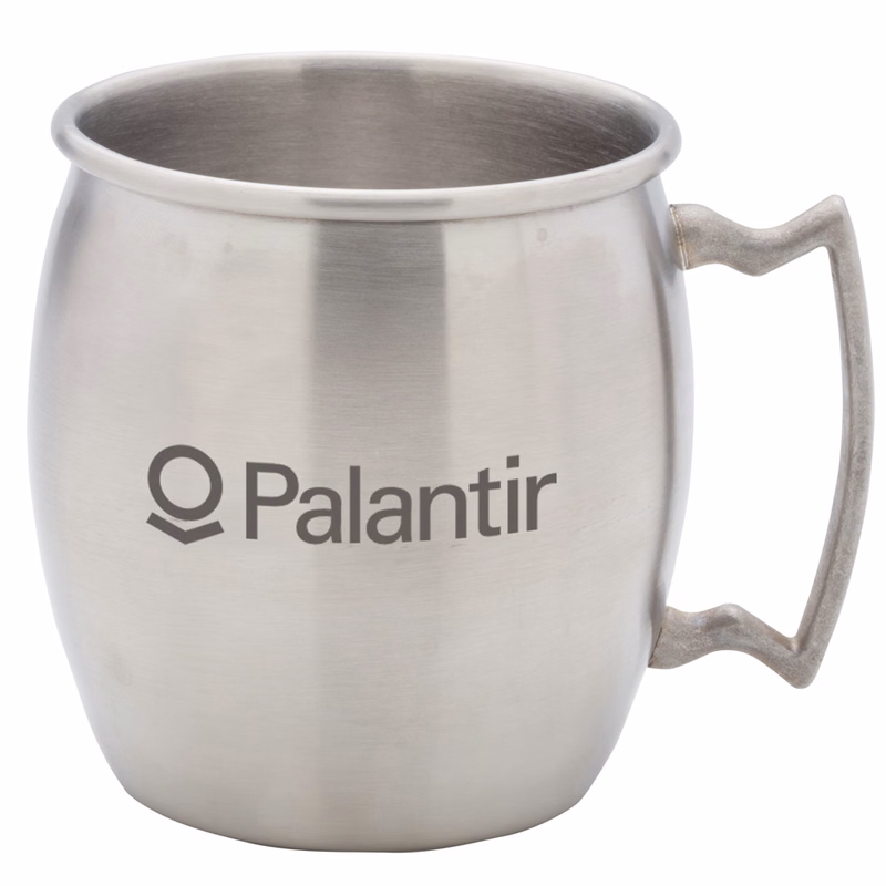 19 Oz. Moscow Mule Brushed Stainless Steel Mug