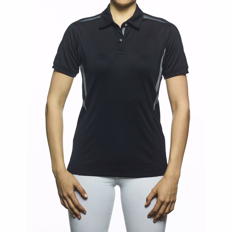 Ladies Caliber Color Block Polo Shirt