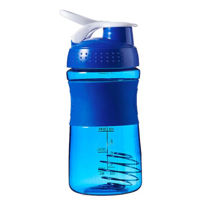 16.9 oz Customized logo sports plastic shaker bottles, protein shaker cup with stainless steel ball 1