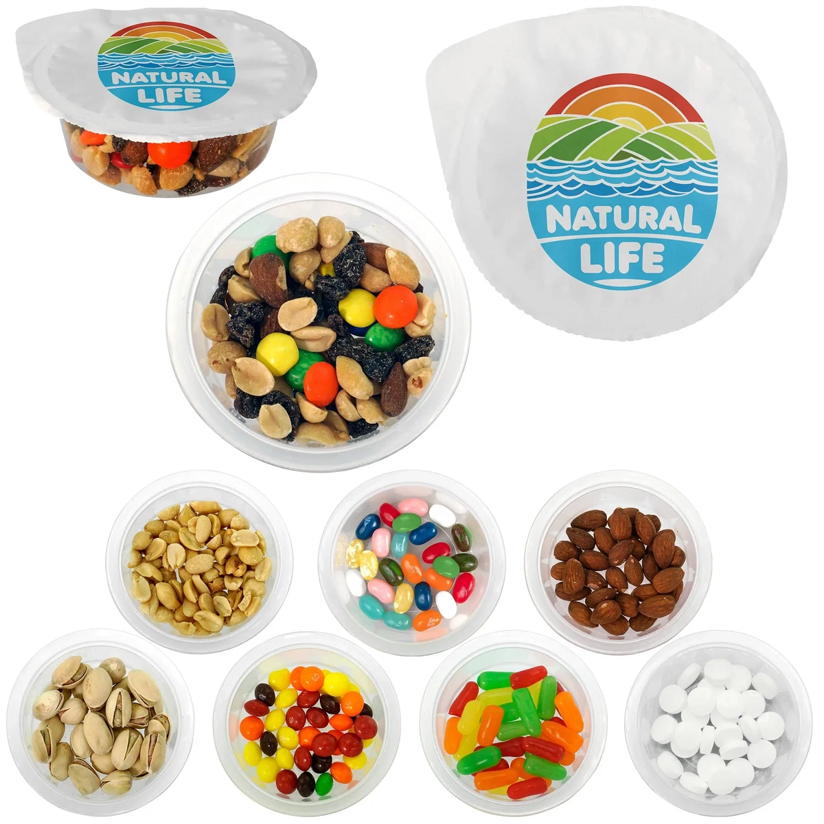 LARGE FULL COLOR CUP OF CANDY 1