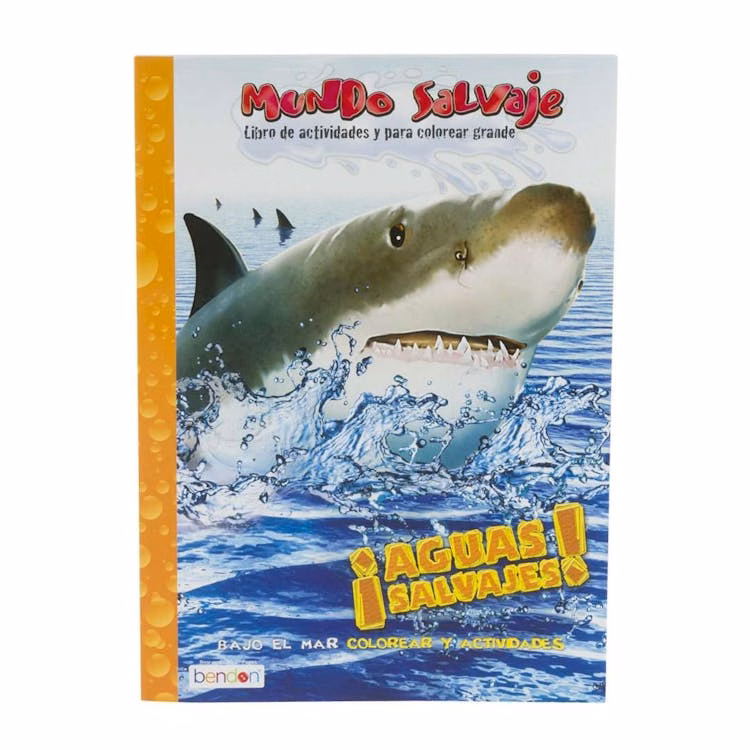 Aguas Salvajes Coloring Books - Spanish 80 Pages