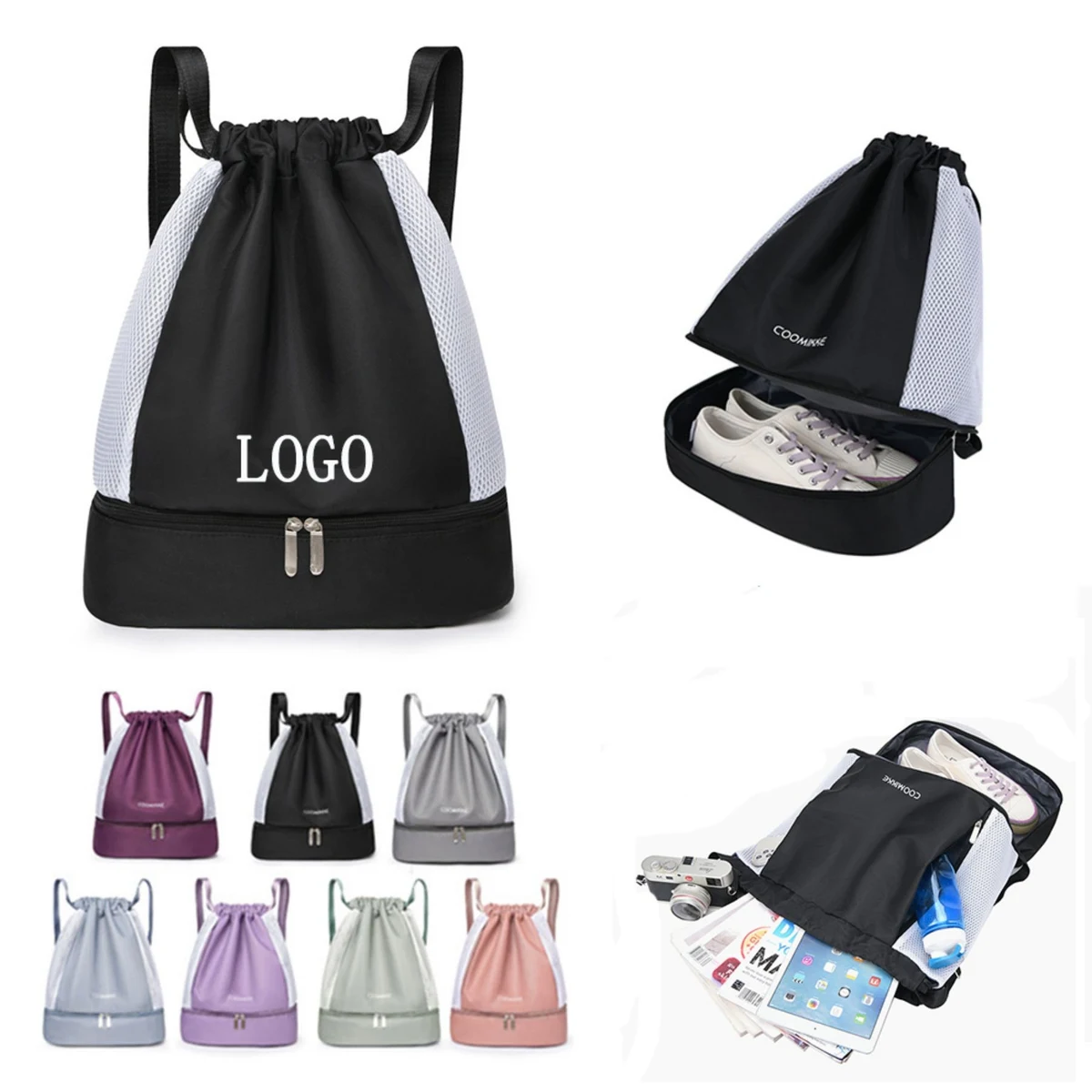 Dry And Wet Separation Swimming Bag 1