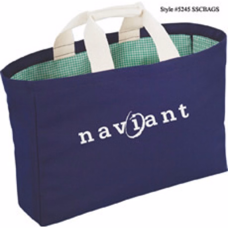 22 Oz. Natural Canvas Rodeo Drive Shopping Tote Bag