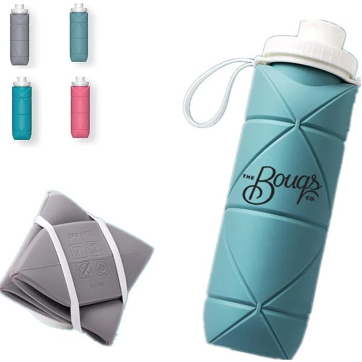 Collapsible Silicone Water Bottle 1