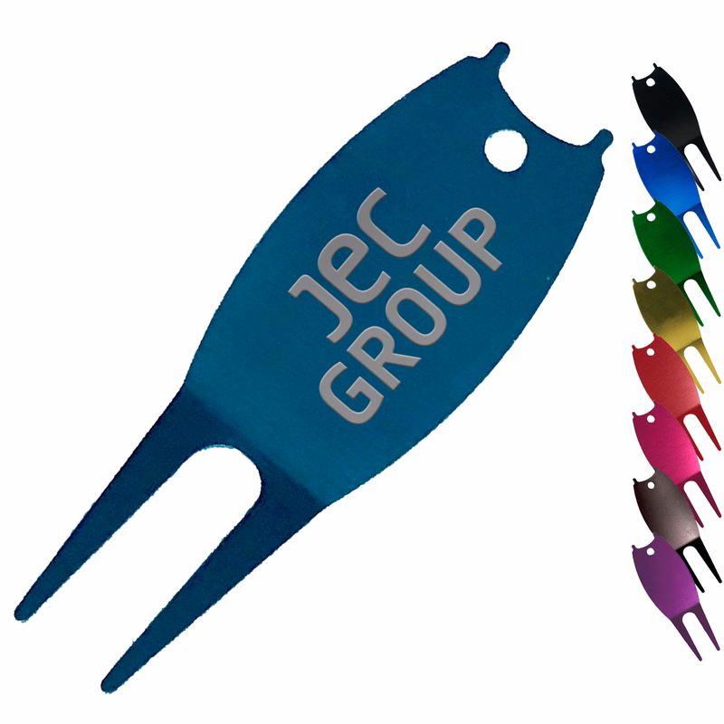 Aluminum Laser Engraved Divot Tool