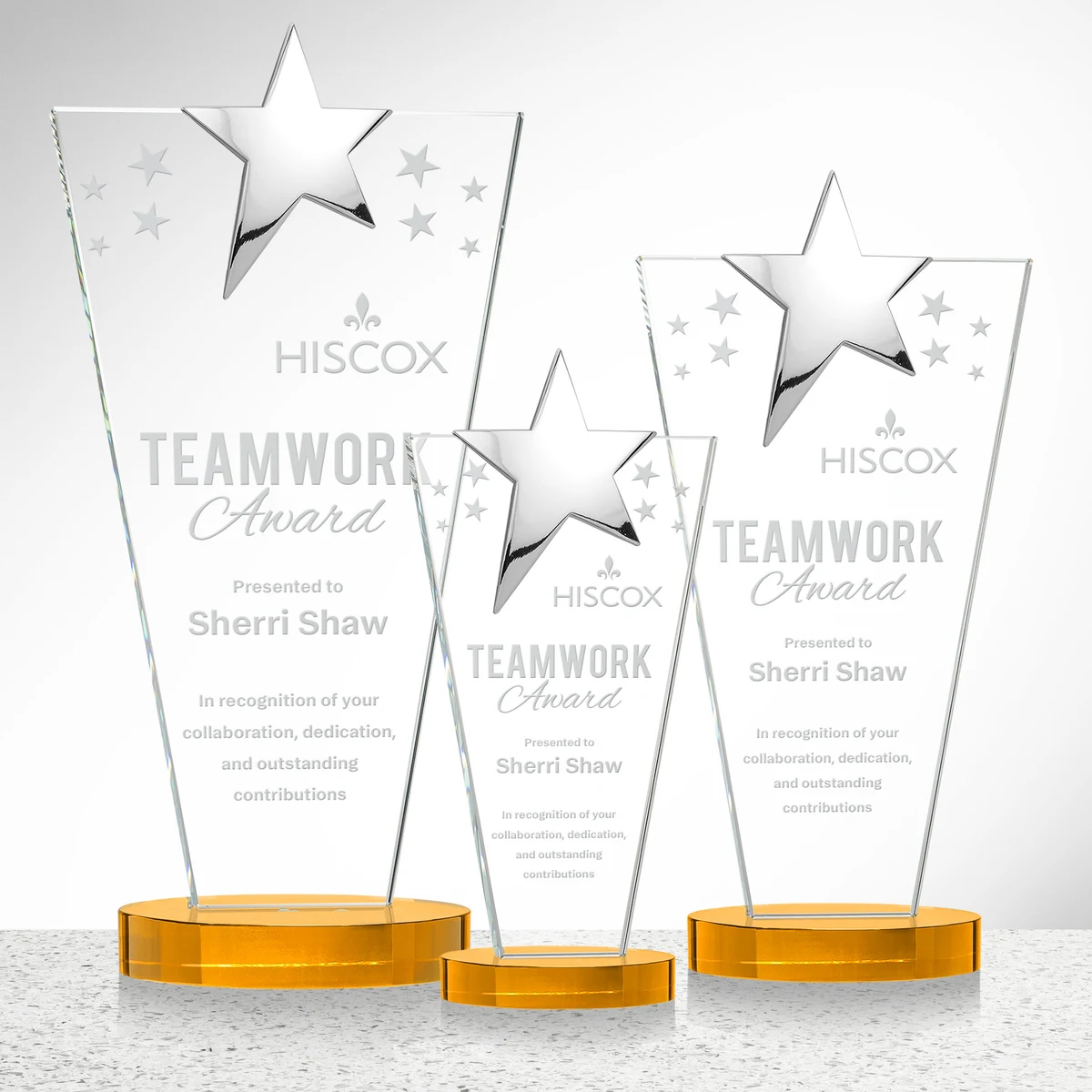 Mantella Chrome Star Award - Amber 1
